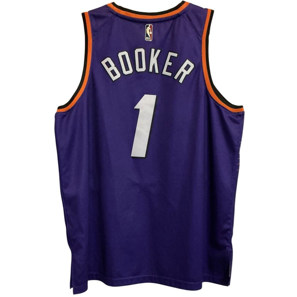 Nike Devin Booker Phoenix Suns Classic Edition Jersey XXL Purple NBA #1